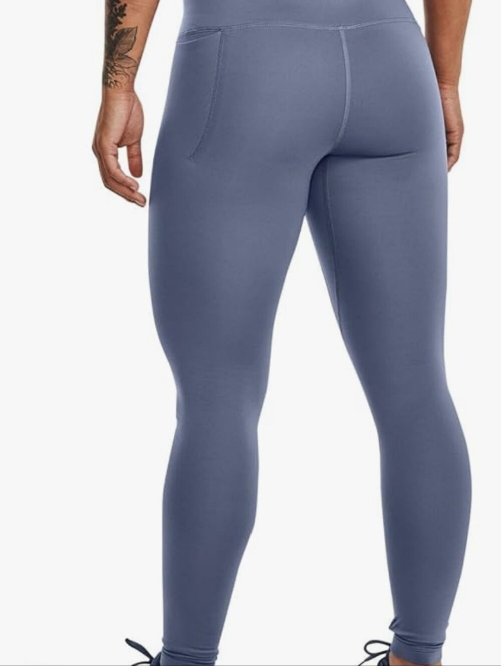 S📍Under Armour Slate Blue Grey High-Rise Leggings